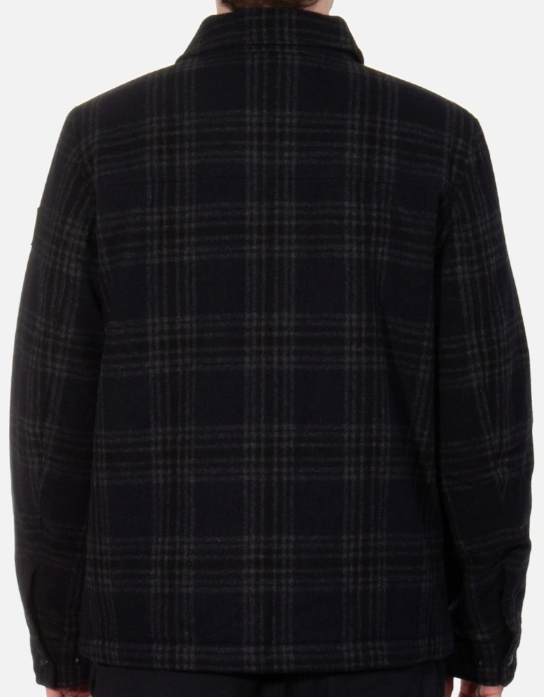 Dark Ink Longford Overshirt Navy Blue Jacket