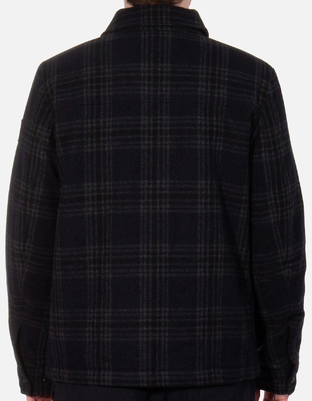 Dark Ink Longford Overshirt Navy Blue Jacket