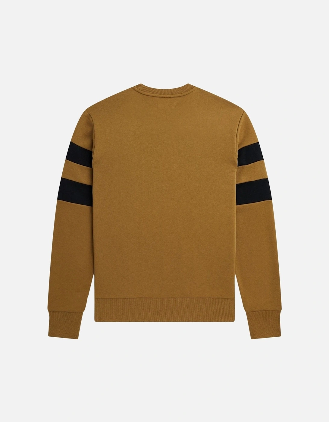 Twin Tipped Sleeve Camel Brown Sweatshirt