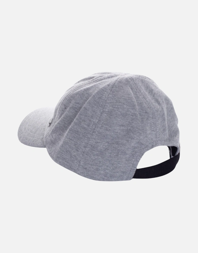 Brand Logo Pique Grey Classic Cap