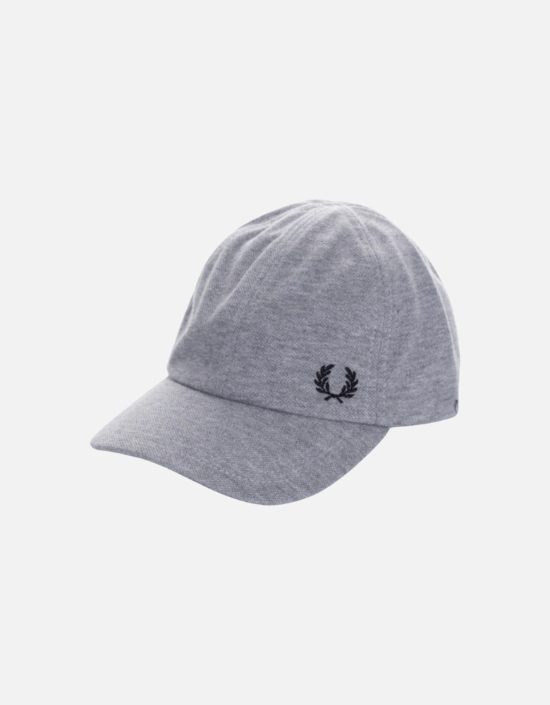 Brand Logo Pique Grey Classic Cap