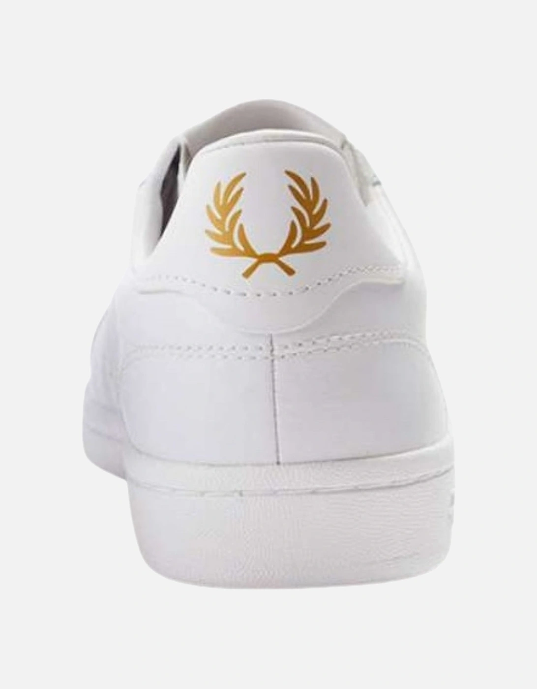 White Basic Leather Shoes