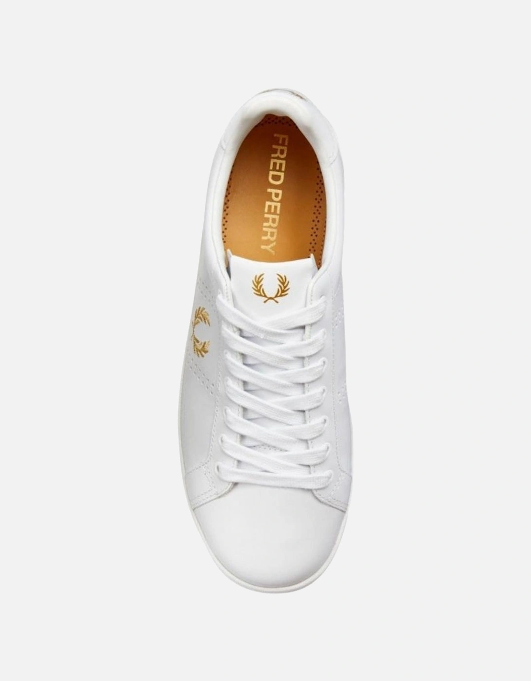 White Basic Leather Shoes