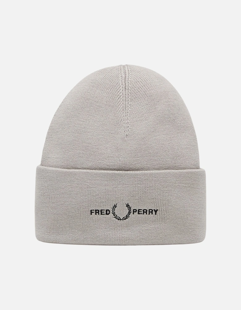 Graphic Logo Concrete Grey Beanie