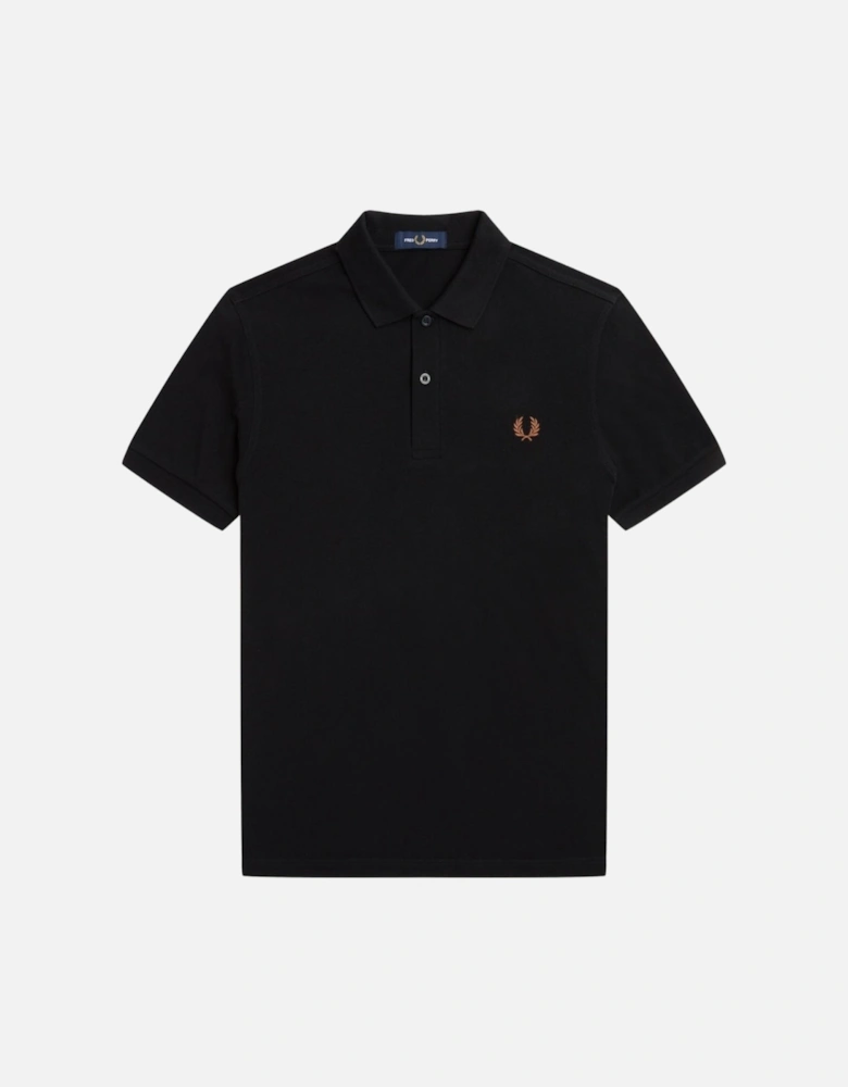 Plain Black Polo Shirt