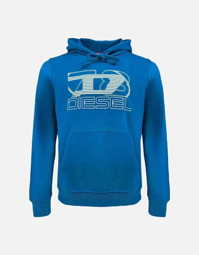 78 Logo Blue Hoodie