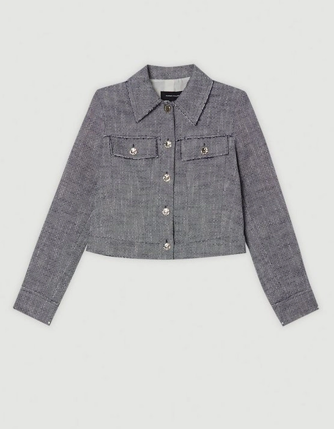 Spring Tweed Tailored Jacket