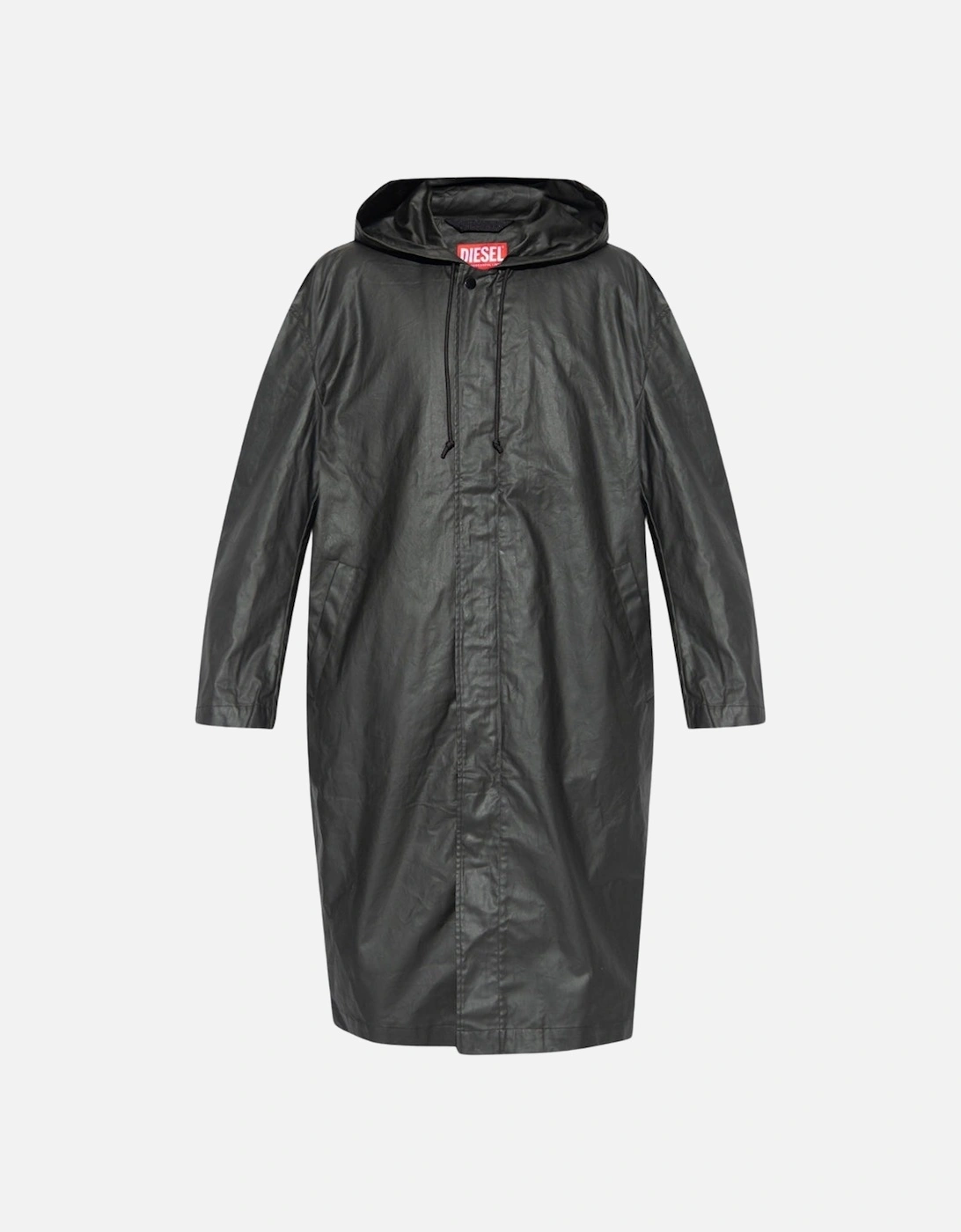 Long Black Rain Coat, 4 of 3