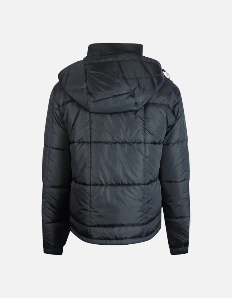 Quilted Black Puffer Jacket