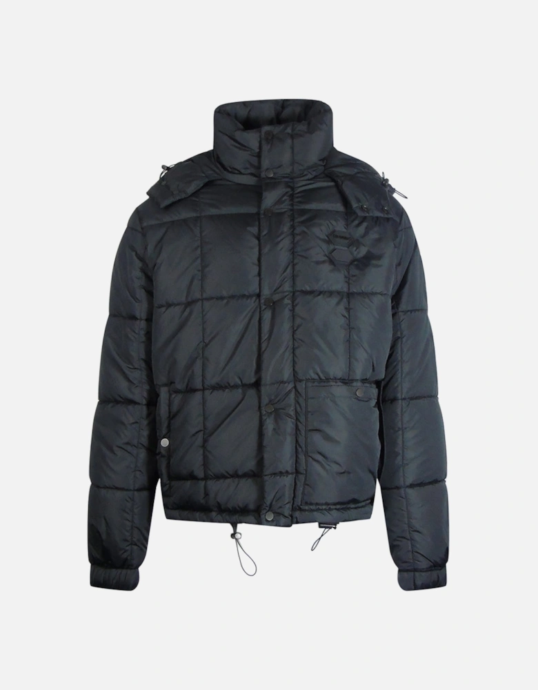 Quilted Black Puffer Jacket