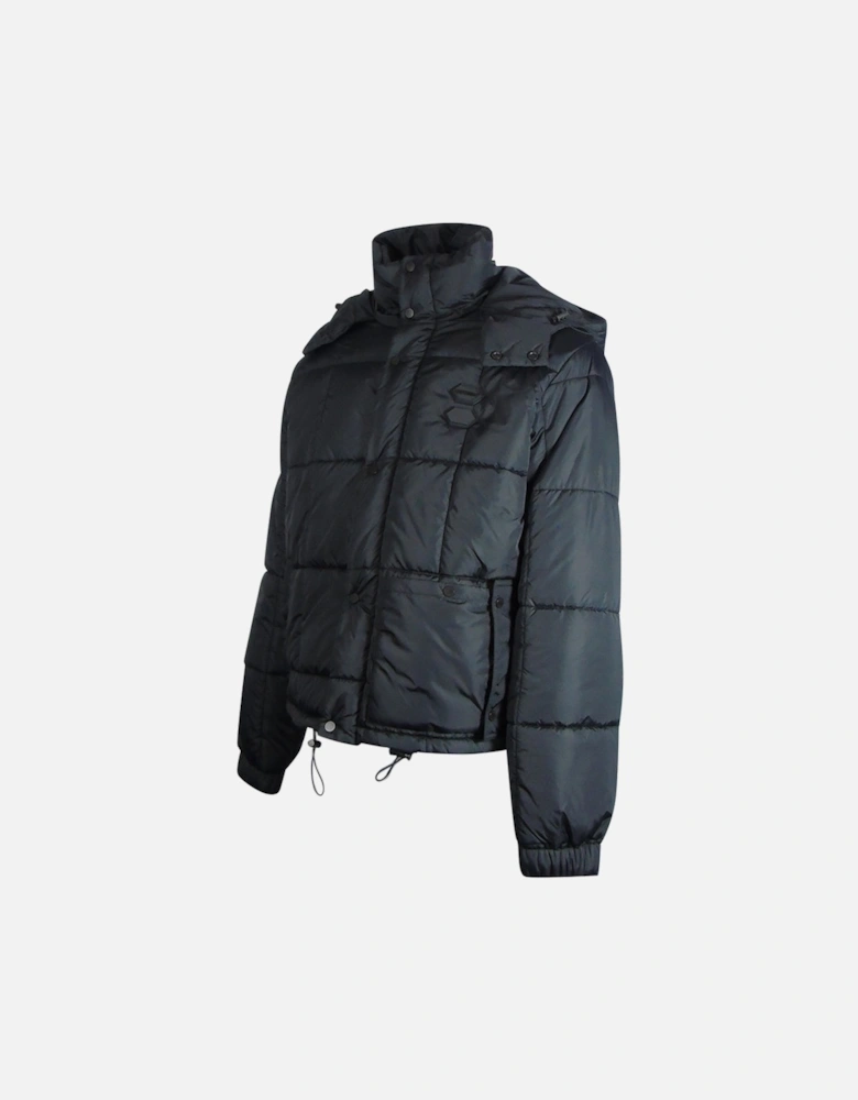 Quilted Black Puffer Jacket