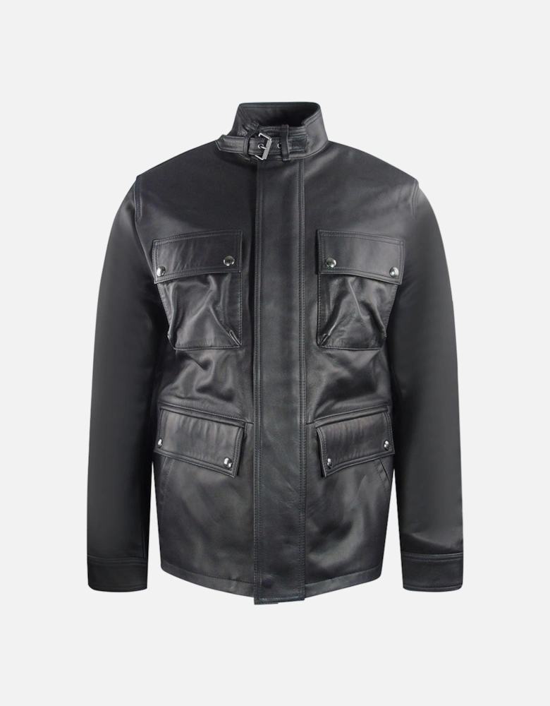 Black Grant Leather Jacket