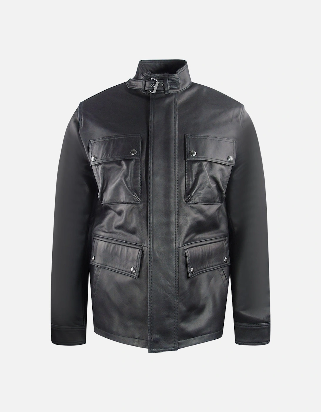 Black Grant Leather Jacket, 3 of 2