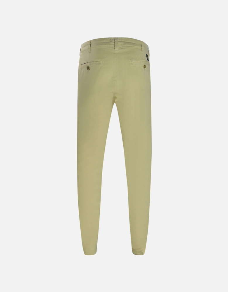 Officer Chinos Sunbleached Khaki Beige Trousers