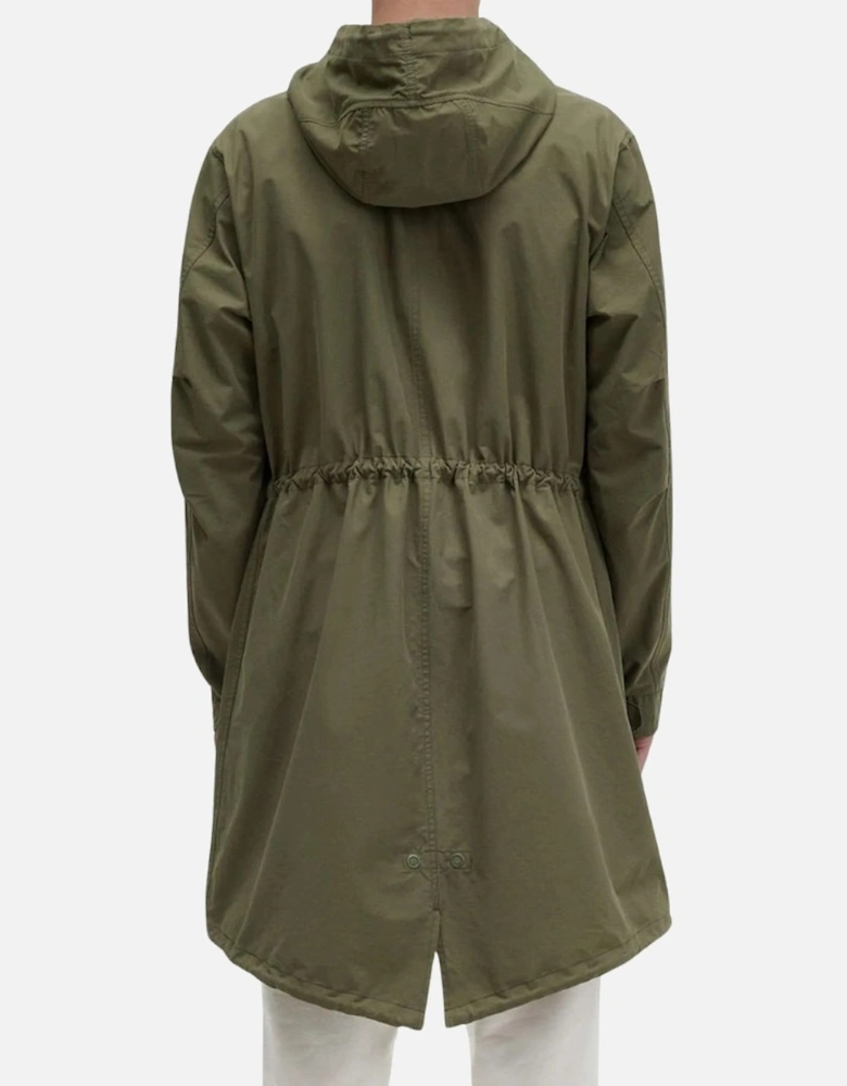 Shell Parka Green Jacket