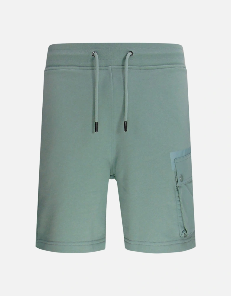 Tide Steel Green Sweat Shorts