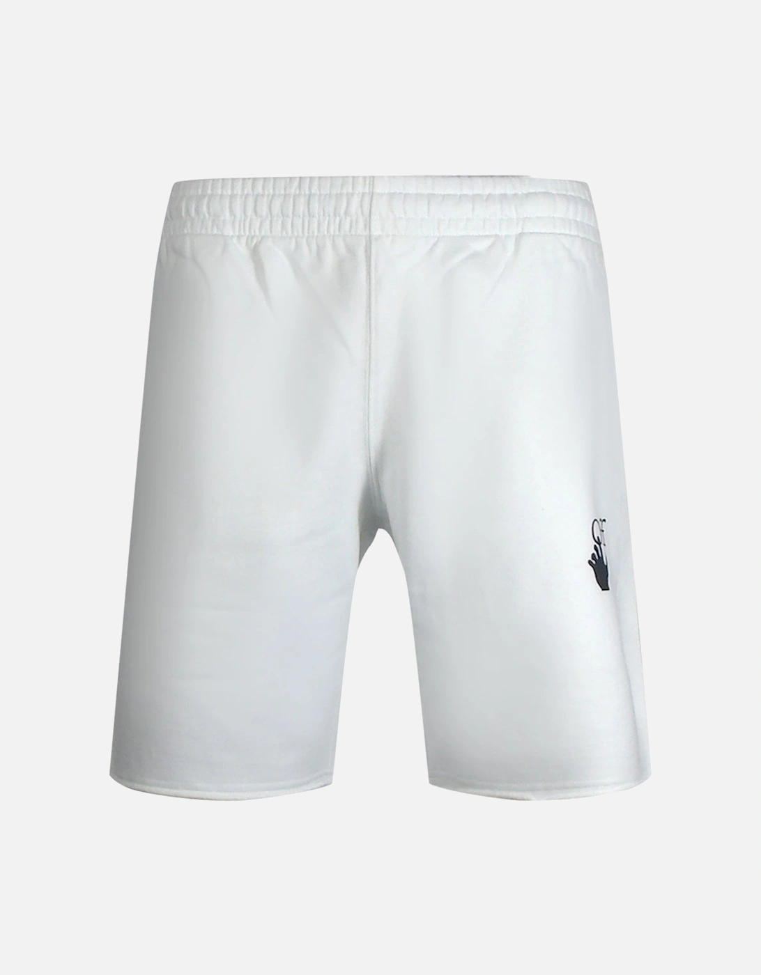 Caravaggio Arrow White Sweat Shorts, 4 of 3