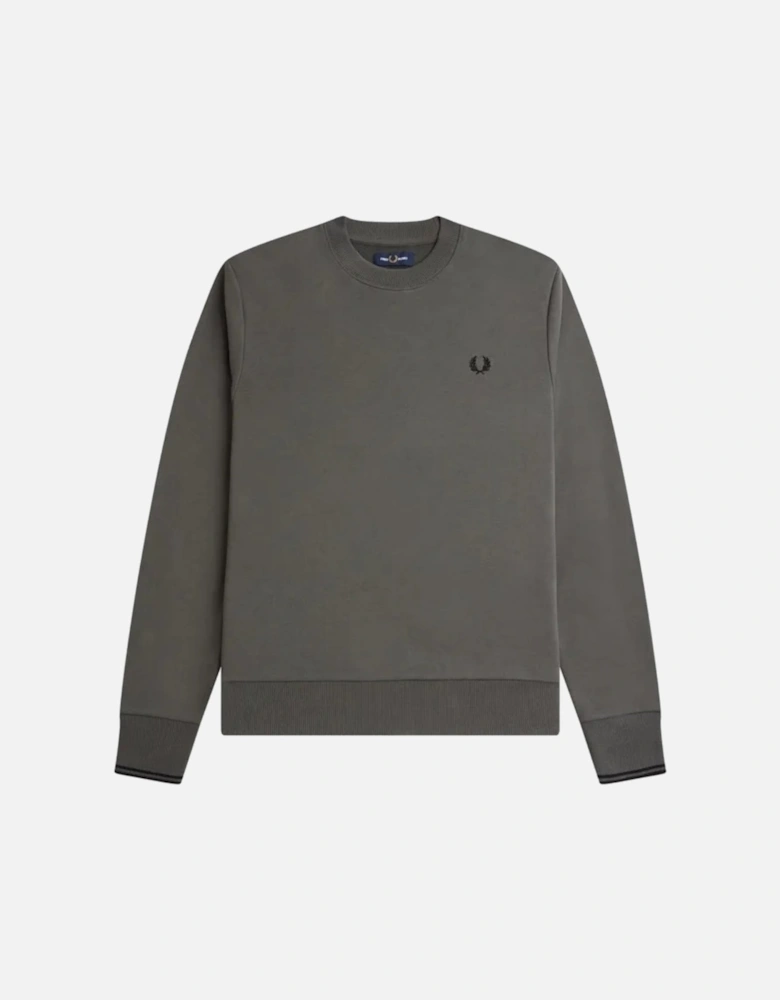 Crew Neck Gunmetal Grey Sweatshirt