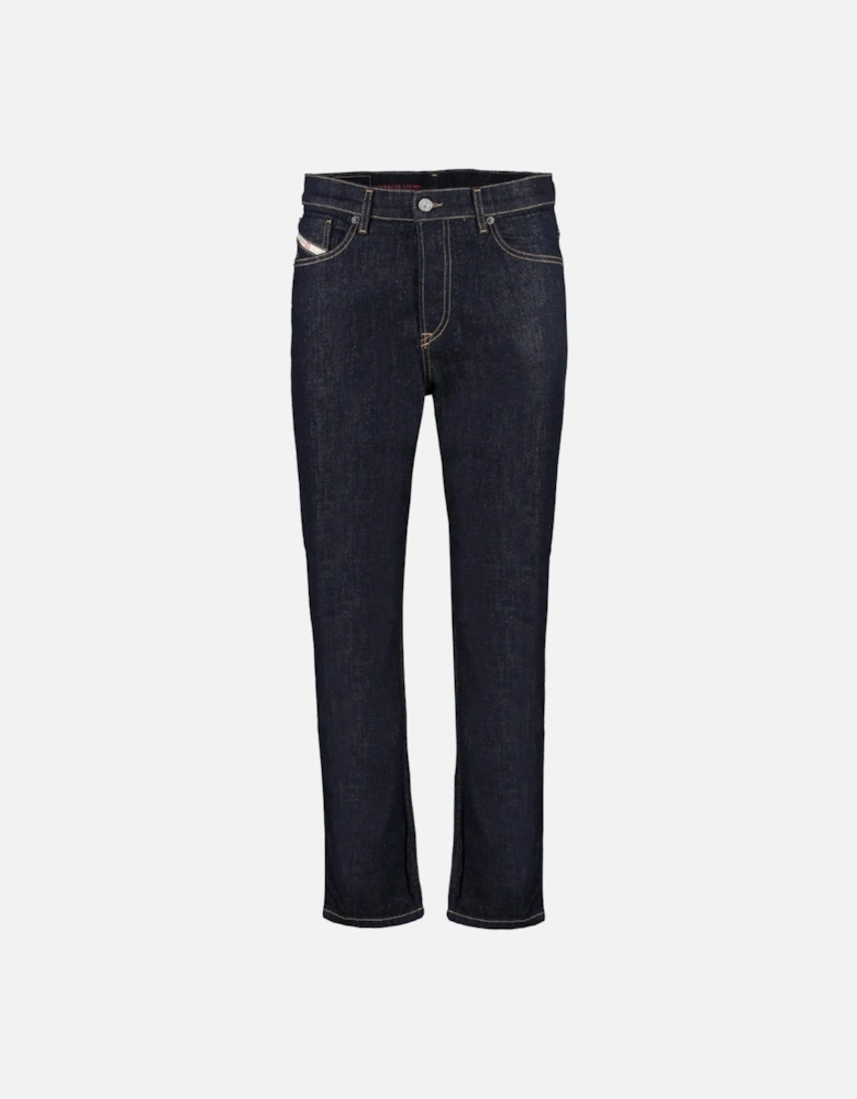 D-Fining Tapered Dark Blue Denim Jeans