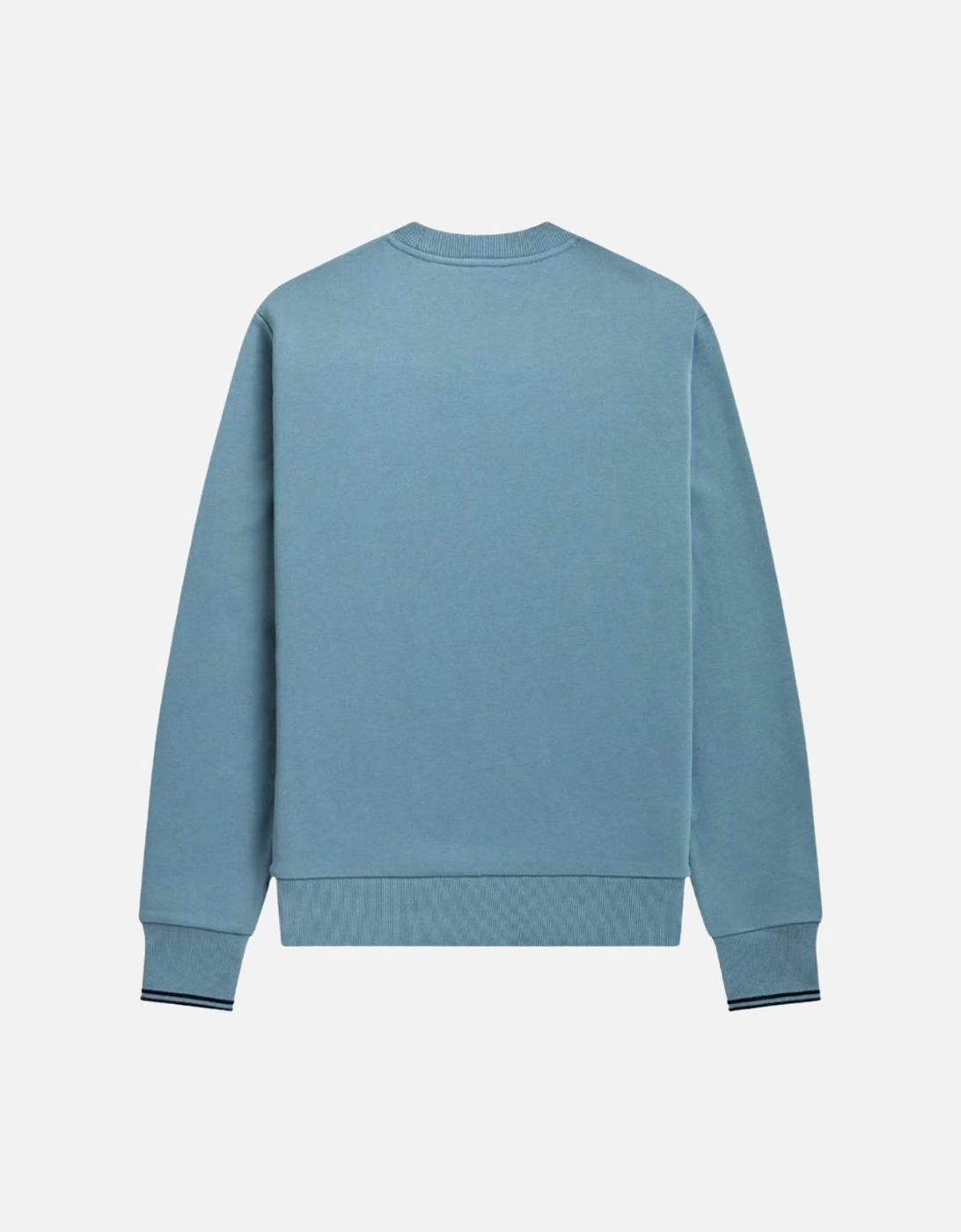 Crew Neck Ash Blue Sweatshirt