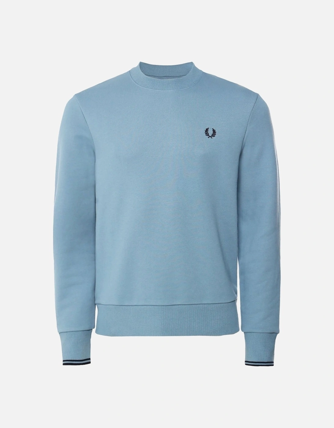 Crew Neck Ash Blue Sweatshirt, 4 of 3