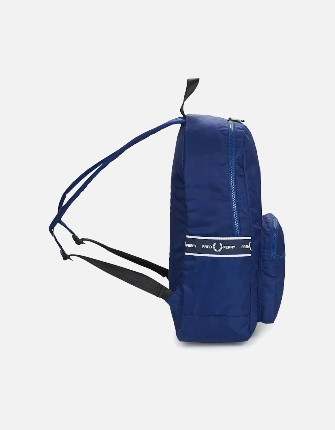 Taped Pockets French Navy Blue Backpack