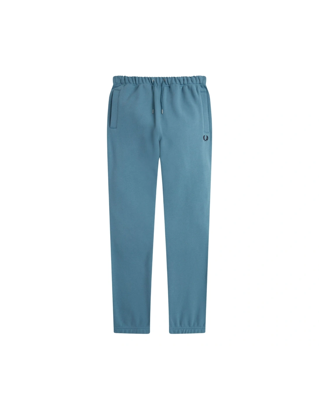 Men's Fred Perry Loop Back Ash Blue Sweat Pants - Size: 33/32/32