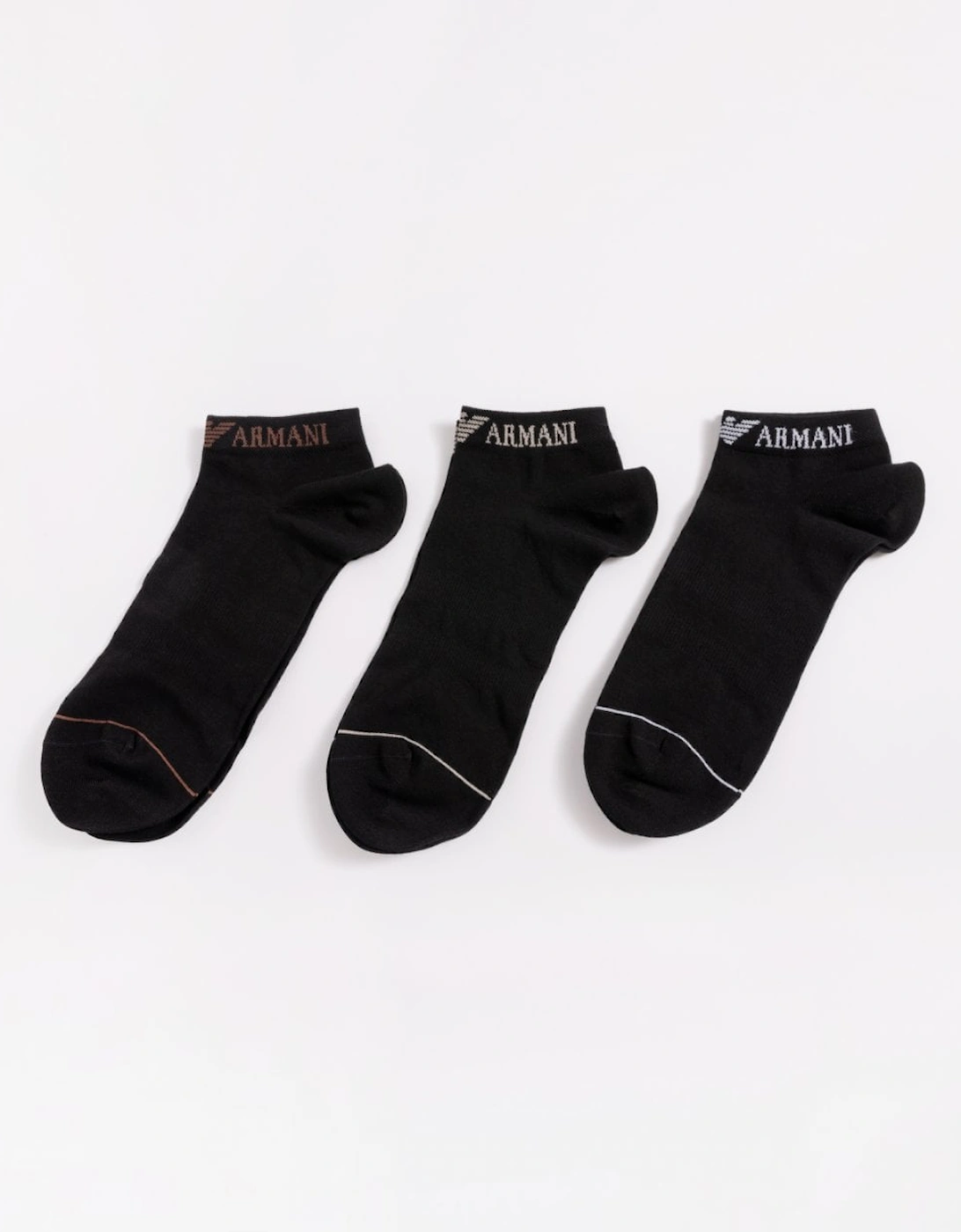 3 Pack Mens Trainer Socks, 6 of 5