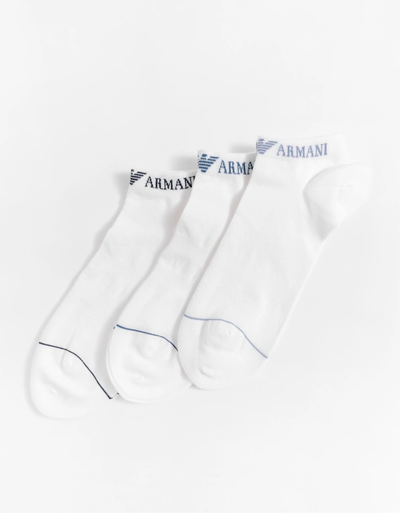 3 Pack Mens Trainer Socks