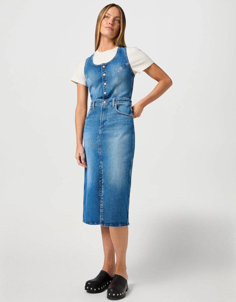 The Denim Dress - Blue