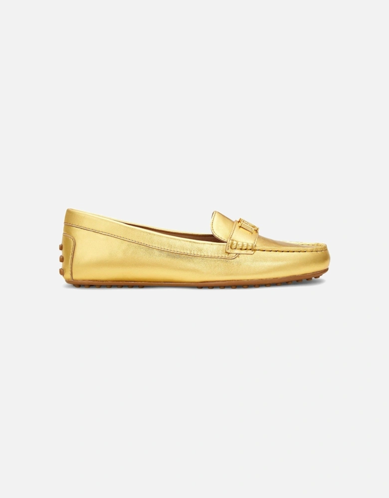 Barnsbury Flat Shoe - Gold