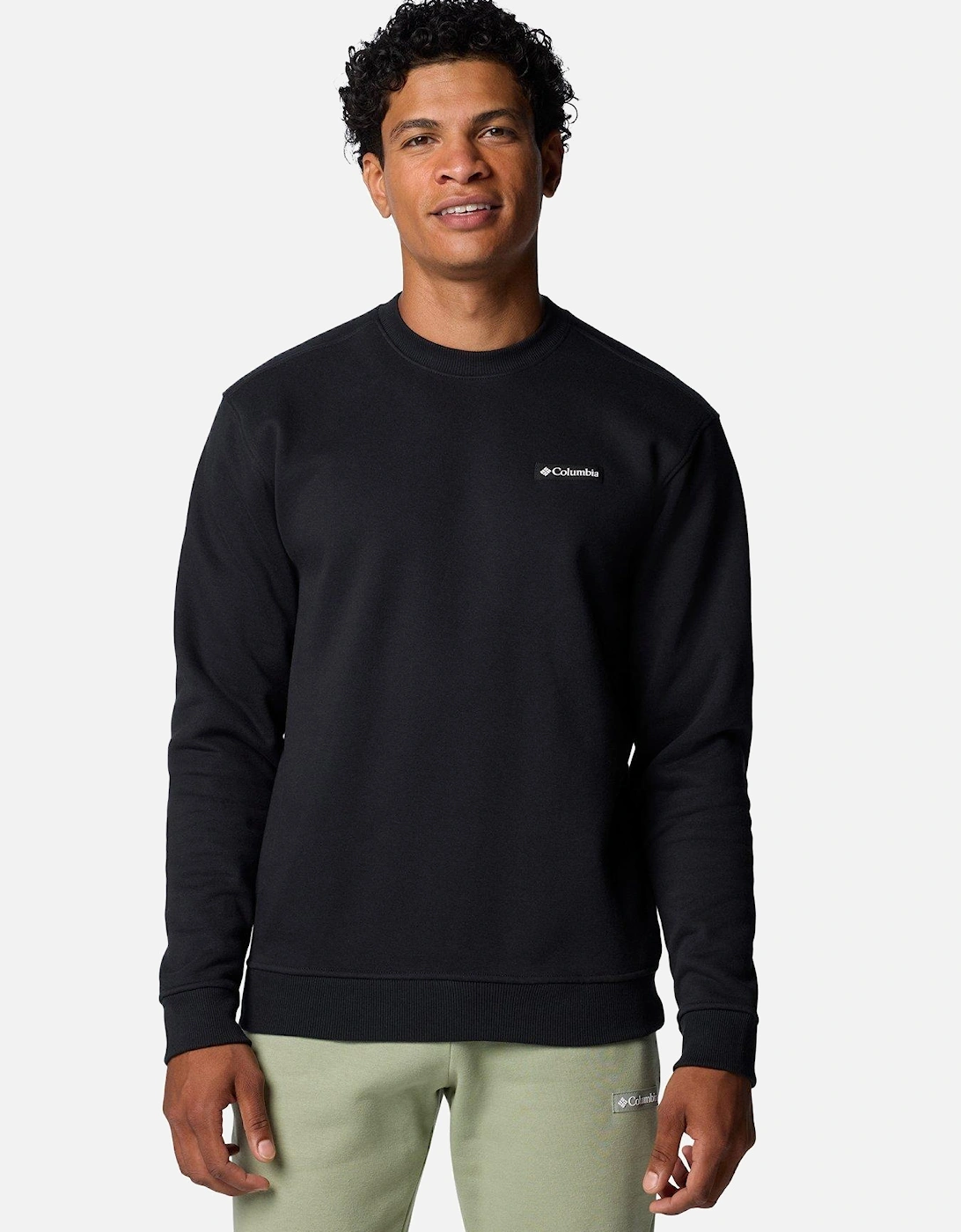 Men's Meridian Creek Crew Neck Sweatshirt - Black, 7 of 6