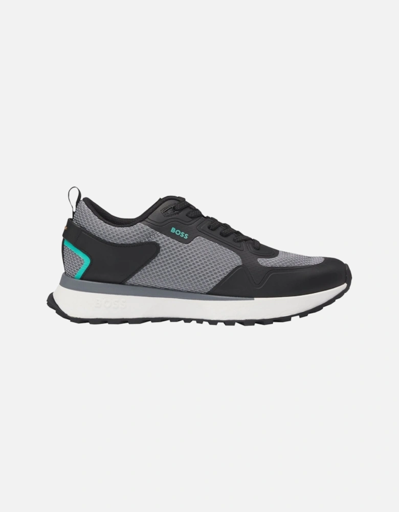 Men's Grey/Black Jonah Runn Meth Trainers