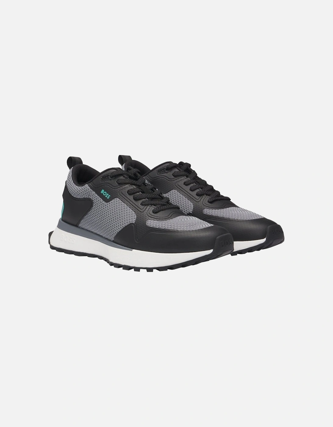 Men's Grey/Black Jonah Runn Meth Trainers