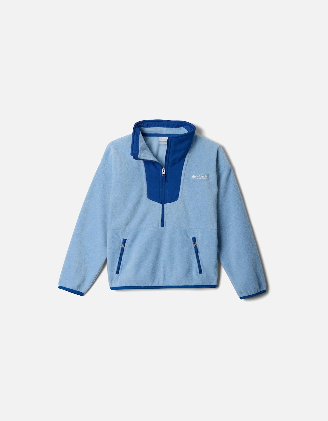 Kids Unisex Sequoia Grove Half Zip Fleece - Blue, 2 of 1