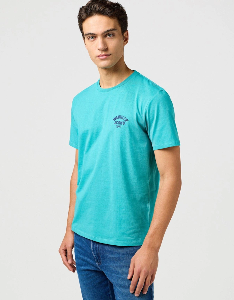 Small Logo T-Shirt - Bright Blue