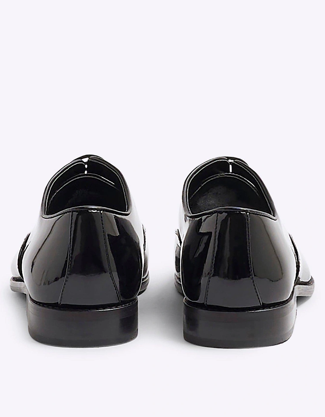 Patent Oxford Shoes - Black