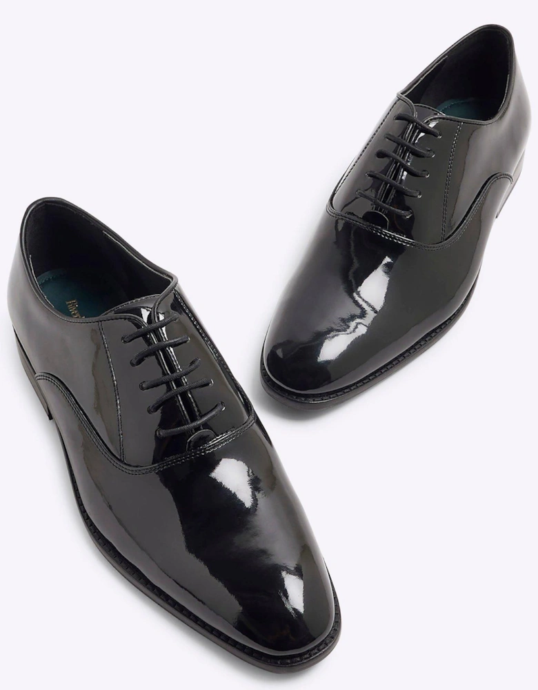 Patent Oxford Shoes - Black