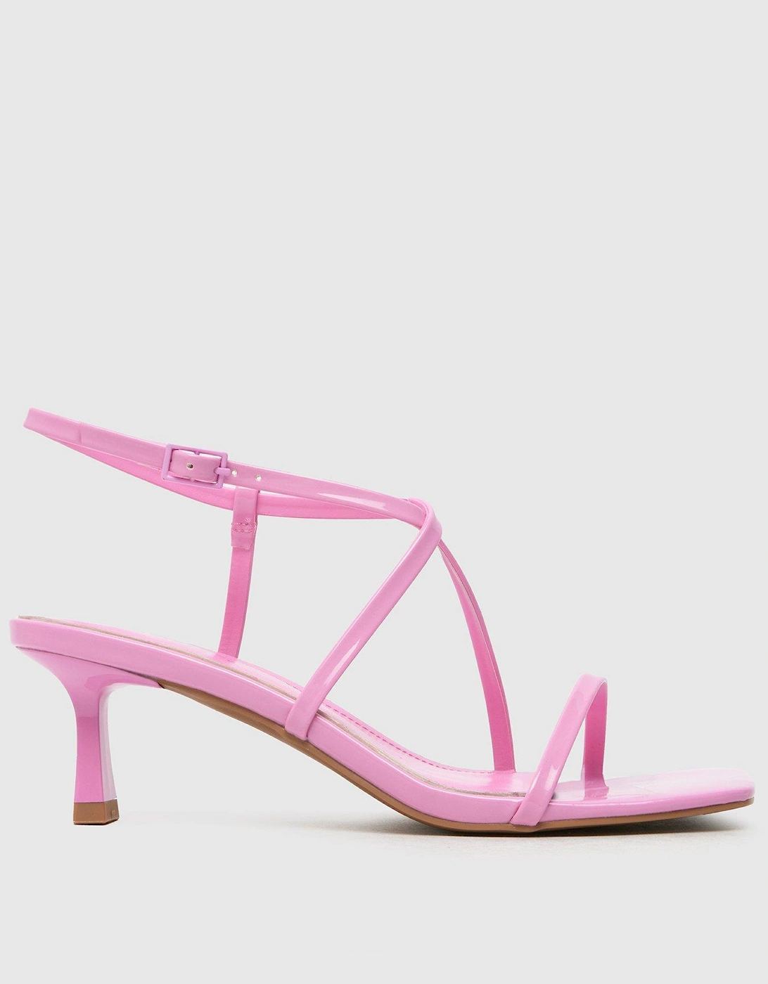 Serenity Strappy Midi Heels - Pink, 2 of 1