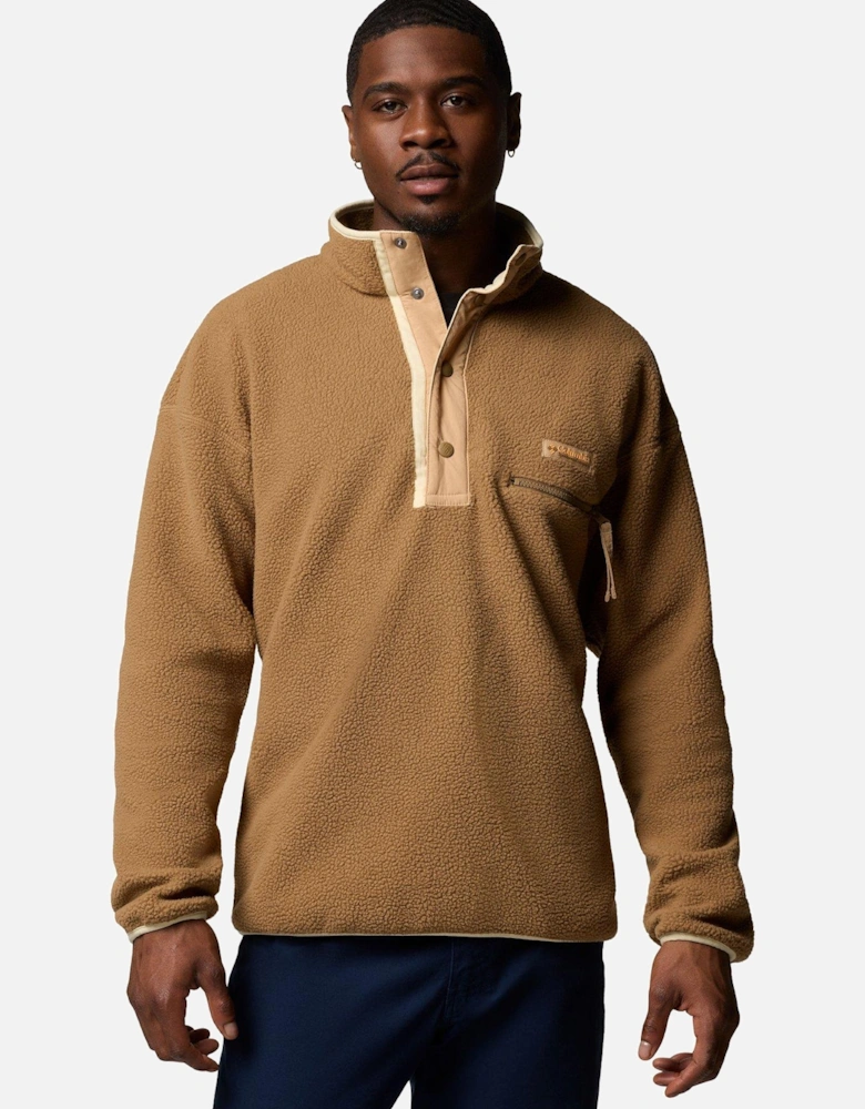 Men's Helvetia 2 Half Snap Fleece - Brown