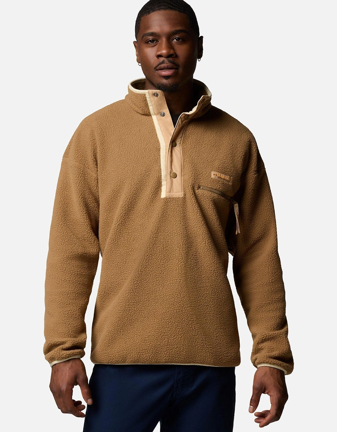 Men's Helvetia 2 Half Snap Fleece - Brown, 5 of 4
