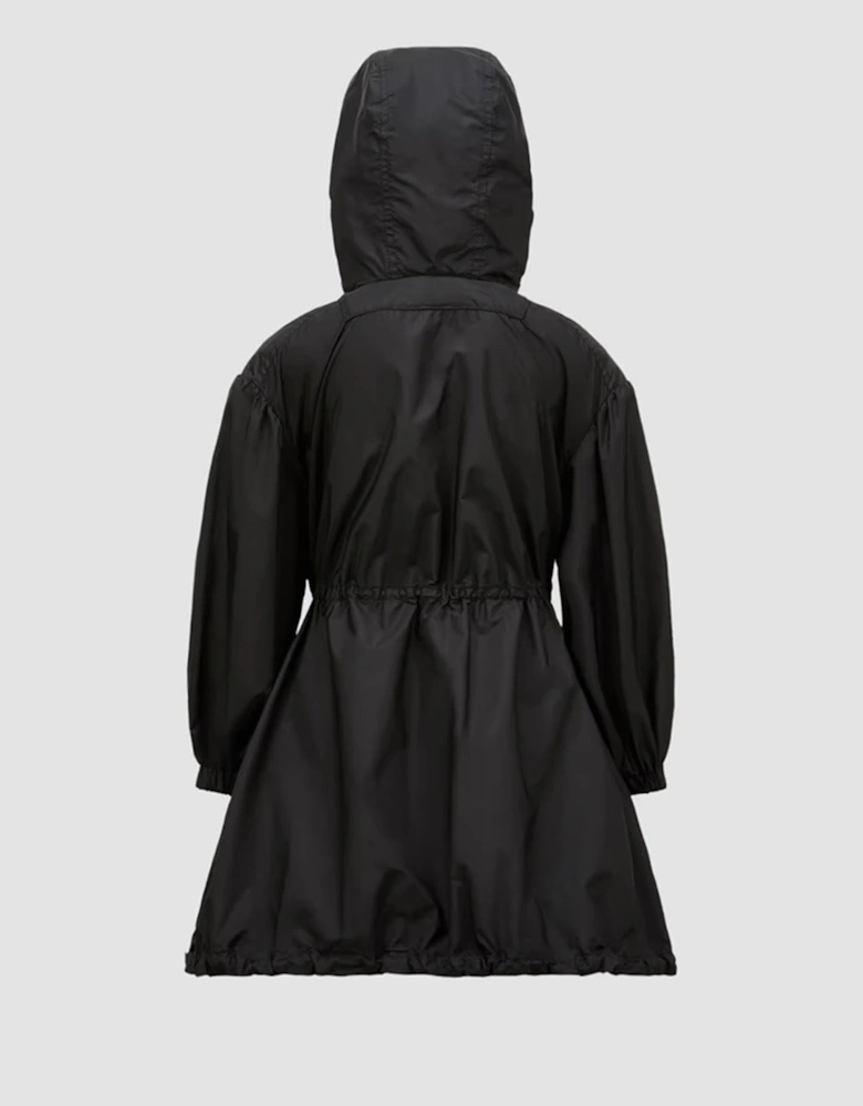 Kids Bessie Long Parka Black