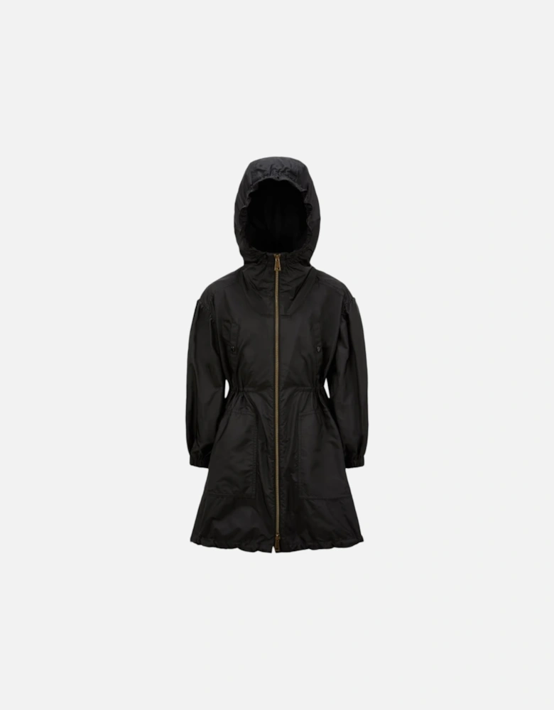 Kids Bessie Long Parka Black