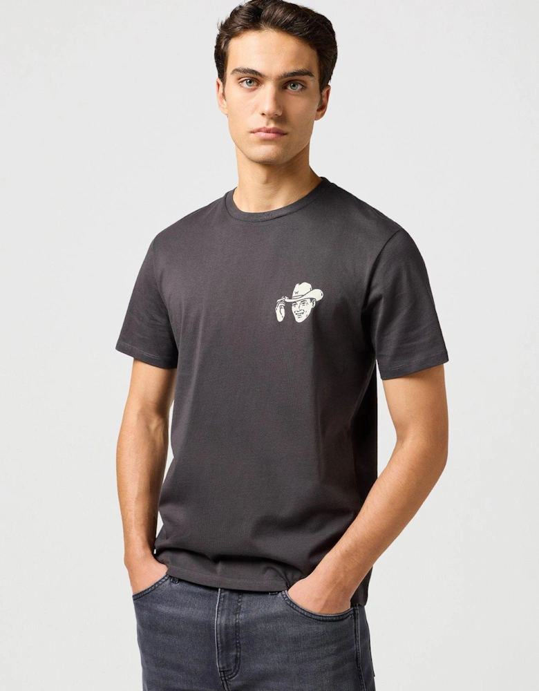 Small Graphic T-Shirt - Black