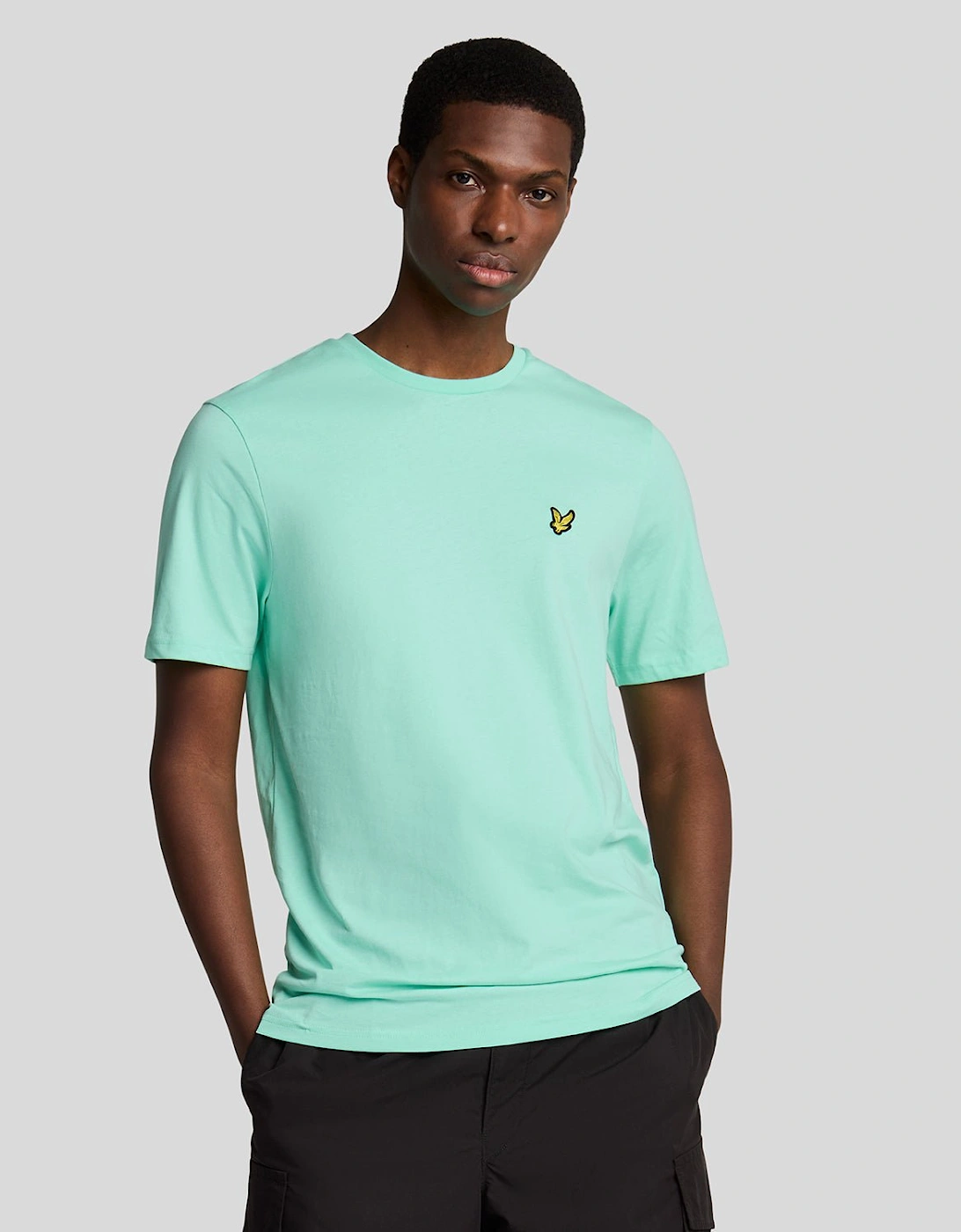 Lyle And Scott Men's Blue Plain T-Shirt - - : 42/Regular Xl