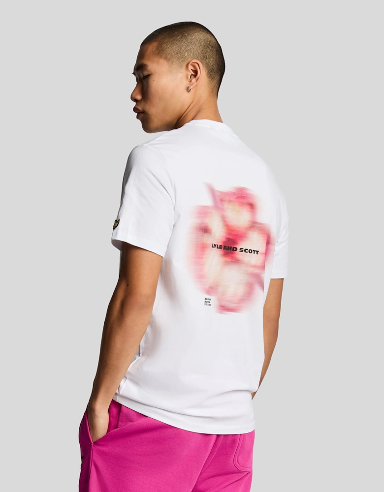 Motion Floral Graphic T-Shirt