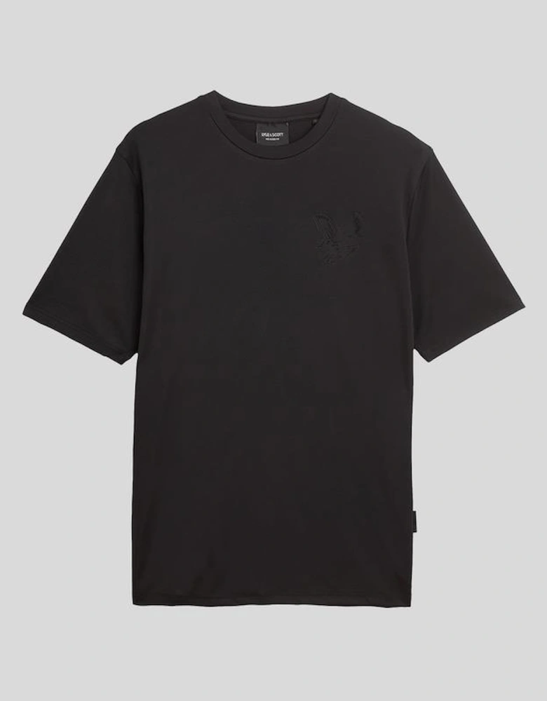 Panelled Neoprene T-Shirt