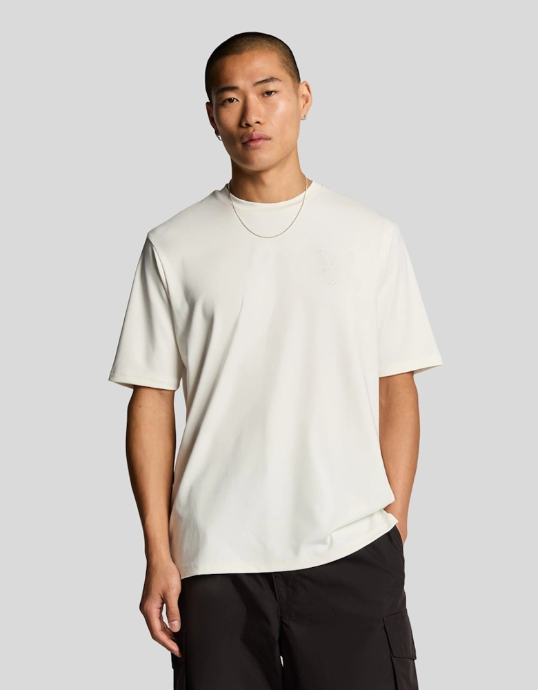 Panelled Neoprene T-Shirt