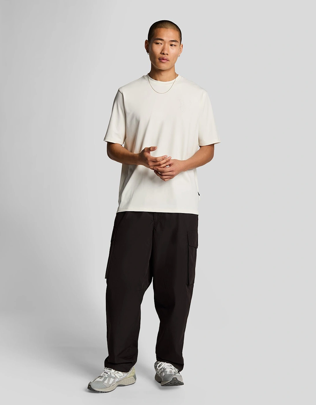 Panelled Neoprene T-Shirt