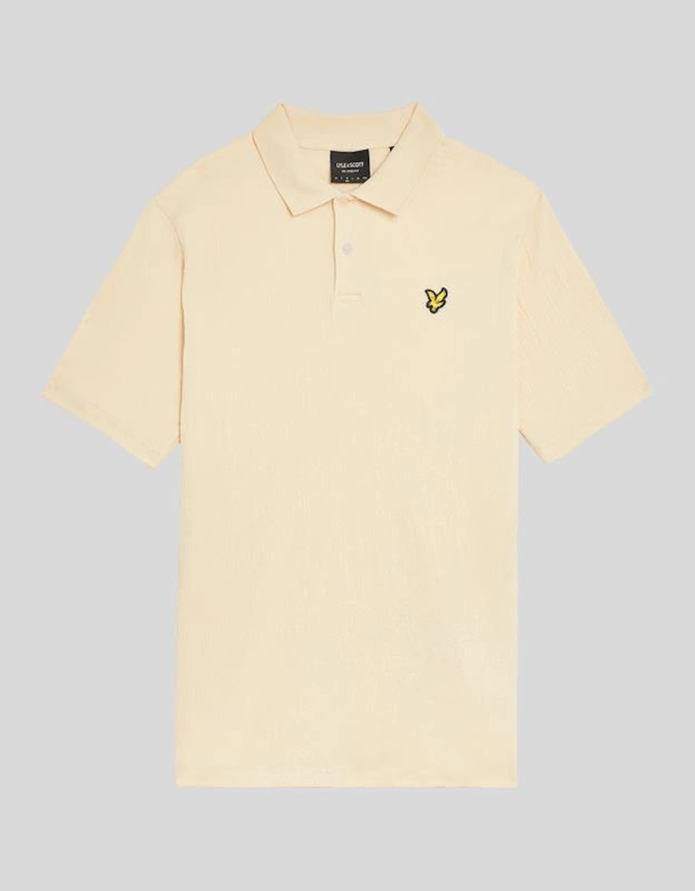 Crepe Polo Shirt